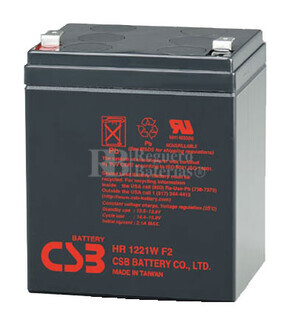 Batera para Alarma Freezer UC26F-6-040 Kelvinator Scientific
