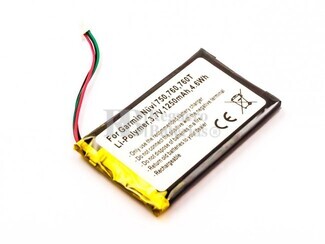 Batera compatible para GPS Garmin Nuvi 750