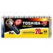 120 Pilas AA Toshiba | alcalinas alta potencia LR6GCP MP-20