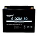 2 Bateras 12 Voltios 50 Amperios Gel Agm Ciclo Profundo 6dzm50