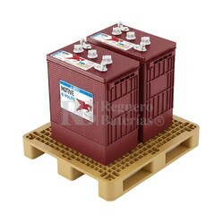 2 Bateras TROJAN J305G-AC | 6 Voltios 350 Amperios