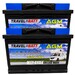 2 Bater�as AGM 12V 100Ah TCE100AGM, Energ�a campera para viajes sin l�mites