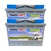 2 Bateras AGM 12V 100Ah TCE100AGM, Energa fiable para camper y caravana