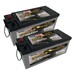 2 Bateras AGM TSE215 12V 215Ah, Potencia continua para aprovechar tu sistema solar