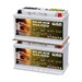 2 Bater�as Autocaravana 12V 100Ah, Energ�a Solar GIGA GN100-AGM