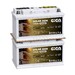 2 Bater�as Camper y Caravana 12V 100Ah, Doble Uso GIGA GN100-AGM