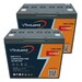 2 Bateras de traccin GEL 12 Voltios 82 Amperios C100