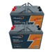 2 Bateras de traccin GEL 12 Voltios 92 Amperios C100