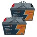 2 Bateras de traccin GEL 12 Voltios 92 Amperios C100