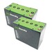 2 Bateras EQ24, Fuerza resistente para elevadores elctricos