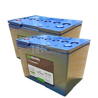 2 bateras Rendimiento duradero para mquinas de limpieza industriales 12V 80A G06-12-052 Etrenyti