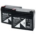 Pack 2 bater�as Heycar HA12-33G EV | GEL 12 Voltios 33 Amperios
