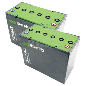 2 Bateras Gel 12 Voltios 61 Amperios Eternity EQ34