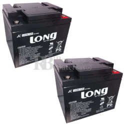 2 Bateras 12 Voltios 50 Amperios Gel Movilidad LG50-12N