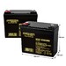2 bater�as Gel SIlla Movilidad 12 voltios 36 amperios Energivm MVG12360M6
