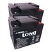 2 bateras LG 50-12, Ms kilmetros y seguridad en scooters y carritos elctricos