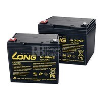 2 Bater�as AGM 12 Voltios 36 Amperios Long U1-36NE