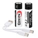 2 Bater�as Litio AA recargables 1,5V 2400mAh Li-Ion USB-C