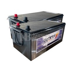 2 Bateras OZX250AS 12V 250Ah, Almacenamiento ideal para instalaciones solares