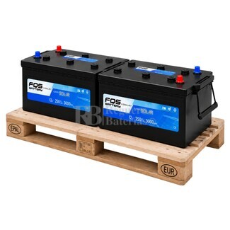 2 Bater�as para Energ�a Solar 12V 250Ah