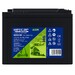 2 Bater�as Sillas Movilidad 12 Voltios 55 Amperios Carbon Gel