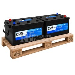 2 Bater�as Solares de Acumulaci�n 12V 250Ah