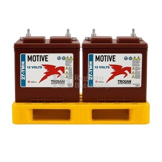 2 Bateras Trojan 27TMH de ciclo profundo para aplicaciones solares