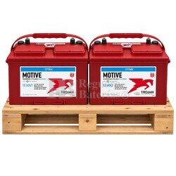 2 Bater�as Trojan 27TMX 12V 117Ah C100 de Ciclo Profundo