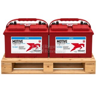 2 Bater�as Trojan 27TMX 12V 117Ah C100 de Ciclo Profundo