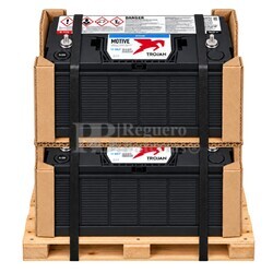 2 Bater�as Trojan 31XCS 12V 130 Ah de ciclo profundo para tracci�n e industrial