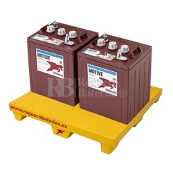 2 Bateras Trojan T-105 6 Voltios 250A C100 255A C20