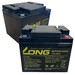 2 bateras WP50-12, Potencia estable para carritos y vehculos elctricos ligeros