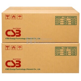20 Bater�as CSB HR 1234W | 12V 9ah AGM para SAI UPS