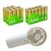 12 Pilas Alcalinas AA + 12 AAA GP Ultra G-Tech, obsequio Ventilador