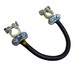 3 Cables conexin puente bateras 20 cms borne automocin AP
