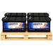 4 Bater�as OZX250.A 12V 250Ah para Sistemas Fotovoltaicos de Ciclo Profundo