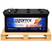 4 Bater�as OZX250.A 12V 250Ah para Viviendas Aisladas con Placas Solares