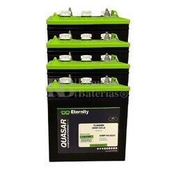 4 bateras 6 Voltios 225 Amperios QSRF 105, Solucin completa para movilidad, industria y energa solar