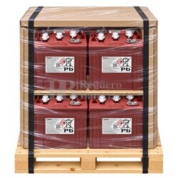 4 Bater�as Trojan T-105 Plus | 6 Voltios 225 Amperios