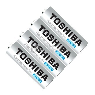 4 Bateras recargables 1.2 Voltios 2 Amperios Toshiba TNH-6GME
