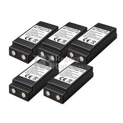5 Bater�as compatibles para mando Gr�a Scanreco 960 de 7,2V 2000mAh Ni-MH