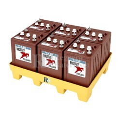 6 Bateras TROJAN T-145 | 6 Voltios 287 Amperios C100