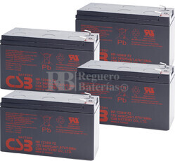 Bateras de sustitucin para SAI LIEBERT PS1400MT-120
