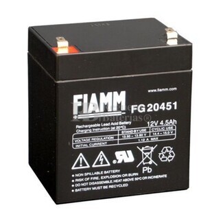 Batera SAI 12 Voltios 4.5 Amperios Fiamm FG20451
