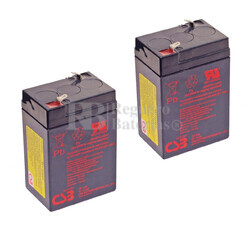 Baterías de sustitución para SAI DELTEC PRB250