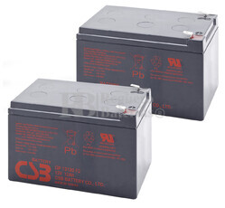 Baterías de sustitución para SAI DATASHIELD AT5000 2xGP12120