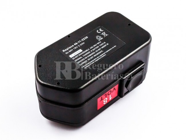 Lot de 3 batteries 18V 3300mAh pour AEG BSB 18 PN 18 X SB2E 18 STX Lot de 3 batteries 18V 3300mAh pour AEG BSB 18 PN 18 X SB2E 18 STX