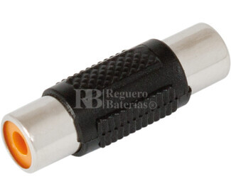 Adaptador Rca hembra-hembra