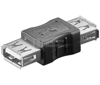  Adaptador USB-A  hembra a USB-A hembra
