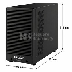 Banco Bater�as Phasak PH 9232 para SAI Phasak PH 9230